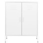 vidaXL Armario almacenamiento acero blanco 80x35x101,5 cm vidaXL Armario almacenamiento acero blanco 80x35x101,5 cm