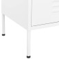vidaXL Armario almacenamiento acero blanco 80x35x101,5 cm vidaXL Armario almacenamiento acero blanco 80x35x101,5 cm