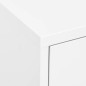 vidaXL Armario almacenamiento acero blanco 80x35x101,5 cm vidaXL Armario almacenamiento acero blanco 80x35x101,5 cm