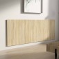 vidaXL Cabecero pared madera contrachapada roble Sonoma 240x1,5x80cm vidaXL Cabecero pared madera contrachapada roble Sonoma 240x1,5x80cm