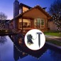 vidaXL Tira de luces LED de Navidad energía solar blanco cálido vidaXL Tira de luces LED de Navidad energía solar blanco cálido