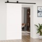 vidaXL Puerta de granero madera maciza pino blanca 90x1,8x214 cm vidaXL Puerta de granero madera maciza pino blanca 90x1,8x214 cm