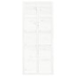 vidaXL Puerta de granero madera maciza pino blanca 90x1,8x214 cm vidaXL Puerta de granero madera maciza pino blanca 90x1,8x214 cm