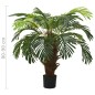 vidaXL Palmera Cycas artificial con macetero 90 cm verde vidaXL Palmera Cycas artificial con macetero 90 cm verde