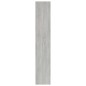 vidaXL Estantería de 3 niveles contrachapada gris hormigón 40x24x108cm vidaXL Estantería de 3 niveles contrachapada gris hormigón 40x24x108cm