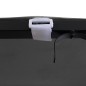 vidaXL Toldo acero y tela gris antracita 4x3 m 180 g/m²