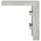 vidaXL Mesa de bar de pared madera contrachapada gris 102x45x103,5cm vidaXL Mesa de bar de pared madera contrachapada gris 102x45x103,5cm