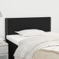 vidaXL Cabecero de tela negro 80x5x78/88 cm vidaXL Cabecero de tela negro 80x5x78/88 cm