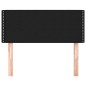 vidaXL Cabecero de tela negro 80x5x78/88 cm vidaXL Cabecero de tela negro 80x5x78/88 cm
