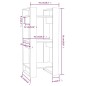 vidaXL Estantería/divisor de espacios madera maciza pino 41x35x91 cm vidaXL Estantería/divisor de espacios madera maciza pino 41x35x91 cm