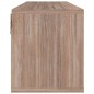 vidaXL Mueble TV madera de ingeniería roble sonoma 88,5x27,5x30,5 cm
