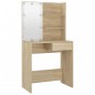 vidaXL Tocador con LED color roble Sonoma 74,5x40x141 cm vidaXL Tocador con LED color roble Sonoma 74,5x40x141 cm
