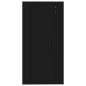 vidaXL Mueble para TV de pared negro 40x34,5x80 cm