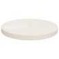 vidaXL Superficie de mesa madera maciza de pino blanco Ø30x2,5 cm vidaXL Superficie de mesa madera maciza de pino blanco Ø30x2,5 cm