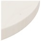 vidaXL Superficie de mesa madera maciza de pino blanco Ø30x2,5 cm vidaXL Superficie de mesa madera maciza de pino blanco Ø30x2,5 cm