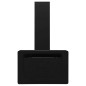 vidaXL Campana extractora acero inoxidable vidrio templado negro 60 cm vidaXL Campana extractora acero inoxidable vidrio templado negro 60 cm