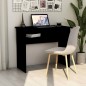 vidaXL Escritorio de madera contrachapada negro 90x50x74 cm vidaXL Escritorio de madera contrachapada negro 90x50x74 cm