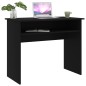 vidaXL Escritorio de madera contrachapada negro 90x50x74 cm vidaXL Escritorio de madera contrachapada negro 90x50x74 cm