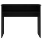 vidaXL Escritorio de madera contrachapada negro 90x50x74 cm vidaXL Escritorio de madera contrachapada negro 90x50x74 cm