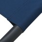 vidaXL Tumbona sofá de jardín con toldo azul vidaXL Tumbona sofá de jardín con toldo azul