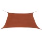 vidaXL Toldo de vela cuadrado tela Oxford terracota 3,6x3,6 m 