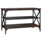 vidaXL Mueble para TV madera contrachapada roble ahumado 80x40x50 cm vidaXL Mueble para TV madera contrachapada roble ahumado 80x40x50 cm