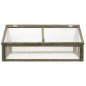 vidaXL Invernadero de madera de abeto gris 114x80x50 cm vidaXL Invernadero de madera de abeto gris 114x80x50 cm