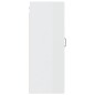 vidaXL Armario colgante madera contrachapada blanco brillo 35x34x90 cm vidaXL Armario colgante madera contrachapada blanco brillo 35x34x90 cm