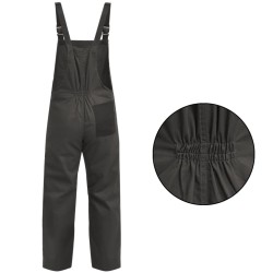 vidaXL Mono de trabajo de hombre talla XXL gris