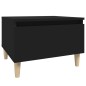 vidaXL Mesas auxiliares 2 uds madera contrachapada negro 50x46x35 cm vidaXL Mesas auxiliares 2 uds madera contrachapada negro 50x46x35 cm