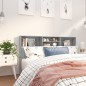 vidaXL Mueble cabecero gris Sonoma 180x19x103,5 cm vidaXL Mueble cabecero gris Sonoma 180x19x103,5 cm
