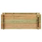 vidaXL Jardinera de verduras madera pino impregnada 80 cm vidaXL Jardinera de verduras madera pino impregnada 80 cm