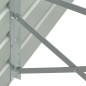 vidaXL Arriate de jardín de acero galvanizado gris 480x80x77 cm vidaXL Arriate de jardín de acero galvanizado gris 480x80x77 cm