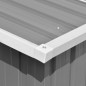 vidaXL Cobertizo de jardín acero galvanizado gris 257x990x181 cm vidaXL Cobertizo de jardín acero galvanizado gris 257x990x181 cm