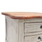 vidaXL Mesita de noche de madera maciza reciclada 48x35x64 cm vidaXL Mesita de noche de madera maciza reciclada 48x35x64 cm