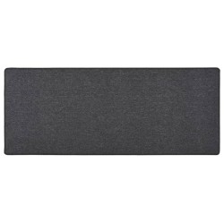 vidaXL Alfombra de pasillo gris antracita 80x200 cm