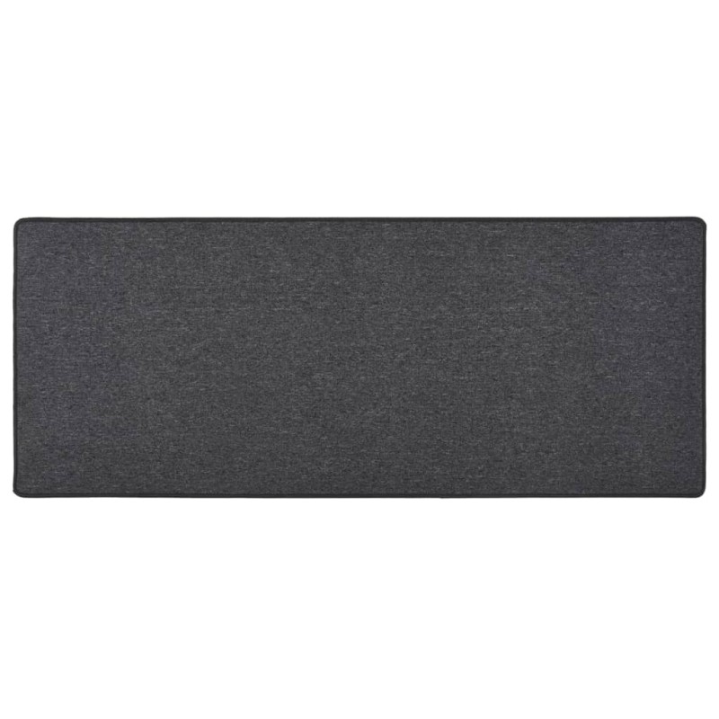 vidaXL Alfombra de pasillo gris antracita 80x200 cm vidaXL Alfombra de pasillo gris antracita 80x200 cm