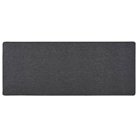 vidaXL Alfombra de pasillo gris antracita 80x200 cm