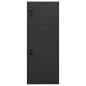 vidaXL Armario para sillas de montar acero gris antracita 53x53x140 cm vidaXL Armario para sillas de montar acero gris antracita 53x53x140 cm