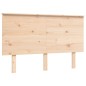 vidaXL Estructura de cama de matrimonio con cabecero madera maciza vidaXL Estructura de cama de matrimonio con cabecero madera maciza