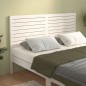 vidaXL Cabecero de cama madera maciza de pino blanco 166x4x100 cm vidaXL Cabecero de cama madera maciza de pino blanco 166x4x100 cm