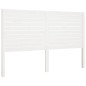 vidaXL Cabecero de cama madera maciza de pino blanco 166x4x100 cm vidaXL Cabecero de cama madera maciza de pino blanco 166x4x100 cm