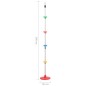 vidaXL Cuerda para trepar con plataformas y disco 200 cm vidaXL Cuerda para trepar con plataformas y disco 200 cm
