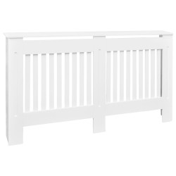 vidaXL Mueble cubierta para radiador MDF 152 cm