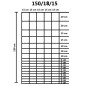 vidaXL Valla de jardín de acero galvanizado plateado 50x1,5 m