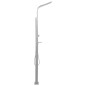 vidaXL Ducha de exterior de acero inoxidable curvada vidaXL Ducha de exterior de acero inoxidable curvada