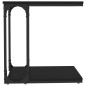 vidaXL Mesa auxiliar madera contrachapada negro 50x35x52 cm vidaXL Mesa auxiliar madera contrachapada negro 50x35x52 cm