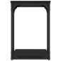 vidaXL Mesa auxiliar madera contrachapada negro 50x35x52 cm vidaXL Mesa auxiliar madera contrachapada negro 50x35x52 cm