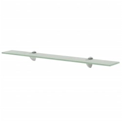 vidaXL Estante flotante de cristal 70x10 cm 8 mm
