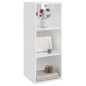 vidaXL Armario pared madera contrachapada blanco brillo 34,5x32,5x90cm vidaXL Armario pared madera contrachapada blanco brillo 34,5x32,5x90cm
